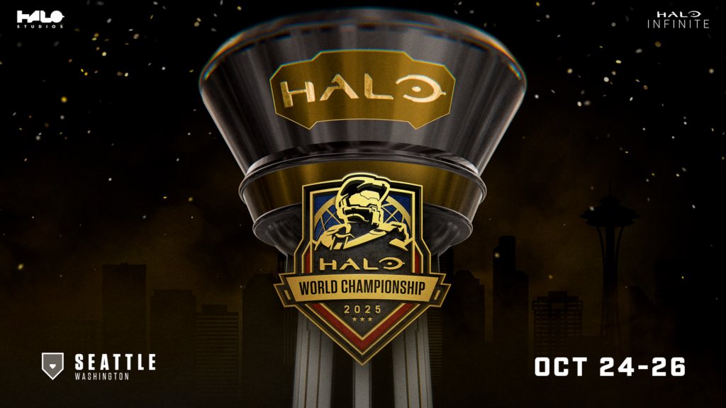 XLR8_LIVE's tweet image. Halo studios to reveal “a first look at what the studio's been cooking” at the Halo World Championship
October 24-26