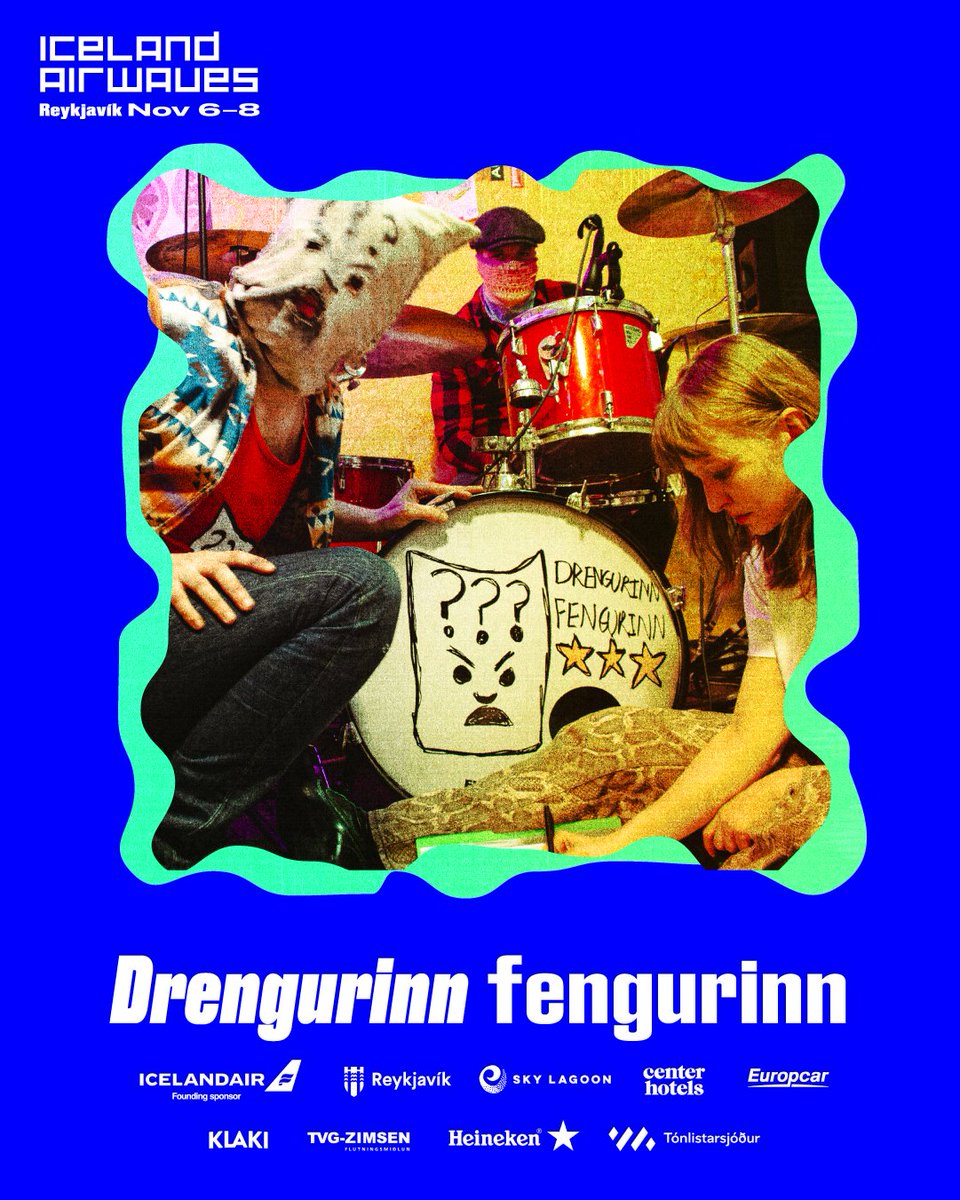 Drengurinn fengurinn started as a get-rich-quick scheme in Akureyri and turned into a glorious mess of no-wave noise, DIY grit, and outsider charm. Now a full band and fully unhinged—expect raw grooves, weird joy, and zero polish. 🎁🚀