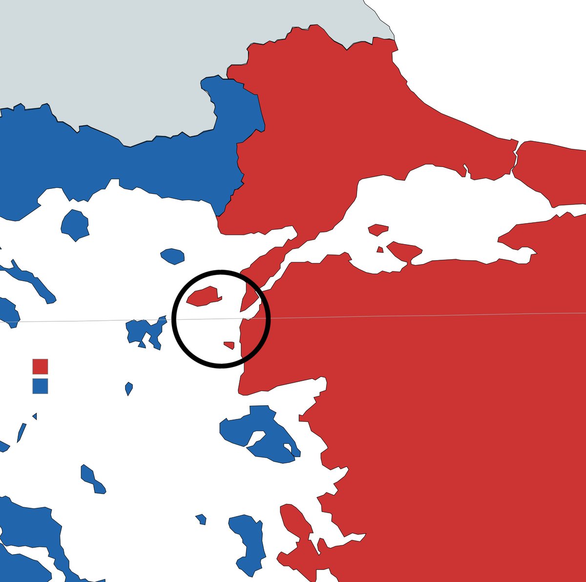 You destroyed a minority you were bound to protect - erased thousands of years of presence, all during peacetime. Simply because that’s who you are.

That’s history. And it shuts down your Cyprus propaganda...because you’d done it before again.

Imbros and Tenedos islands 👇🏻