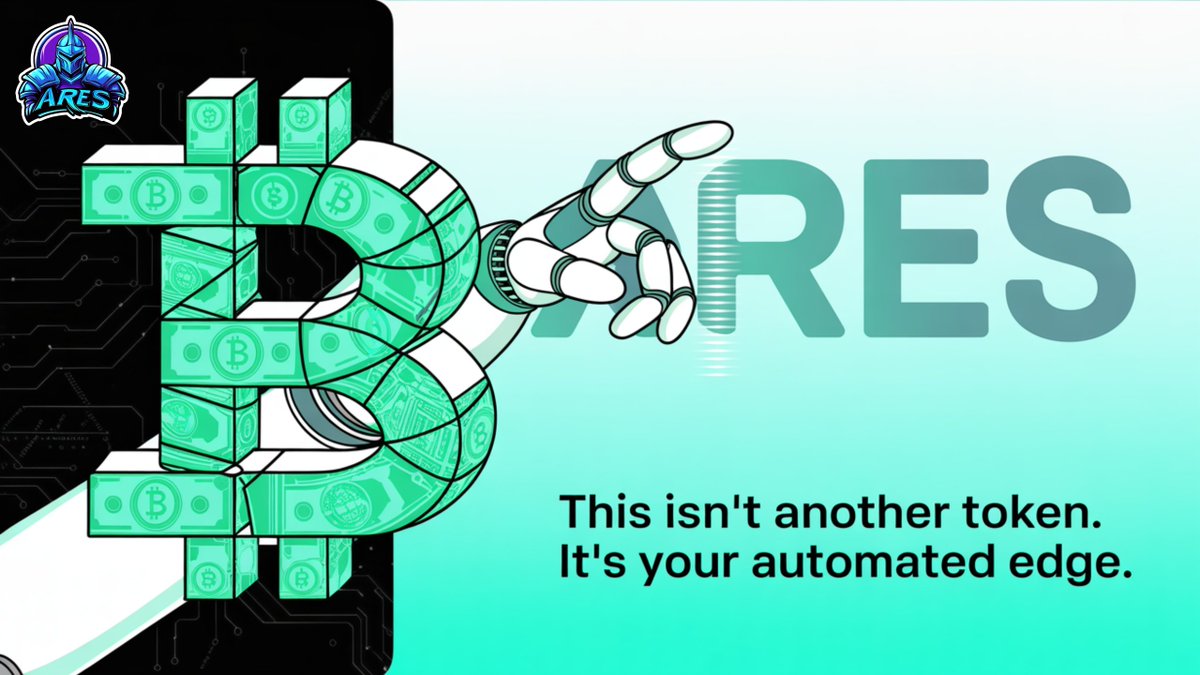 AresAITrading's tweet photo. You don’t need to understand AI.
You just need it to work.
With ARES:
🧠 Choose a strategy
⚙️ Set it and let it run
📈 Wake up to smart execution
#CryptoTools #AIQuant #ARESalpha https://t.co/e9uZGiXcjZ