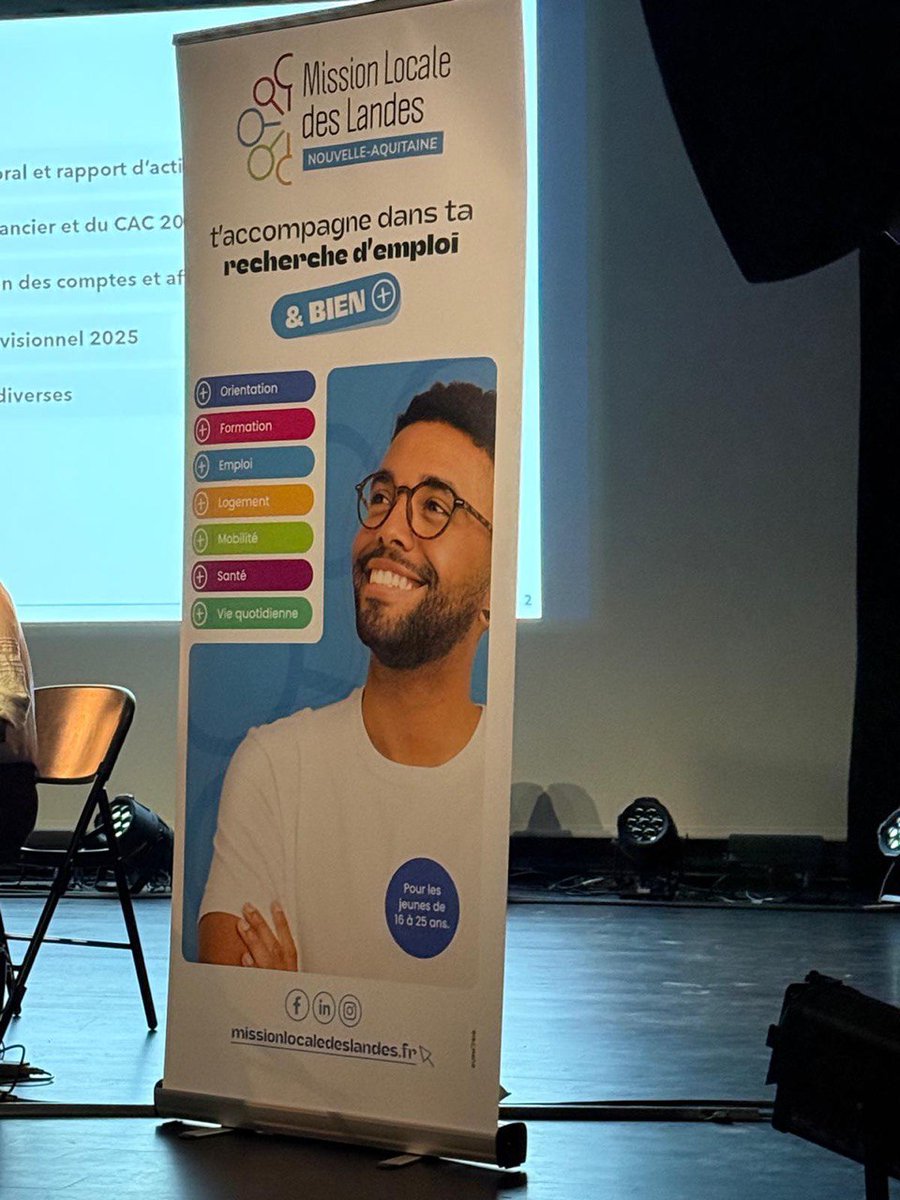 gdarrieussecq's tweet image. Ce lundi se tenait l'Assemblée générale de la mission locale des Landes à Mont de Marsan.
Merci à tous les acteurs de mettre en œuvre un accompagnement de grande qualité des jeunes vers l’emploi ou la formation. 👏🙏🏻👍