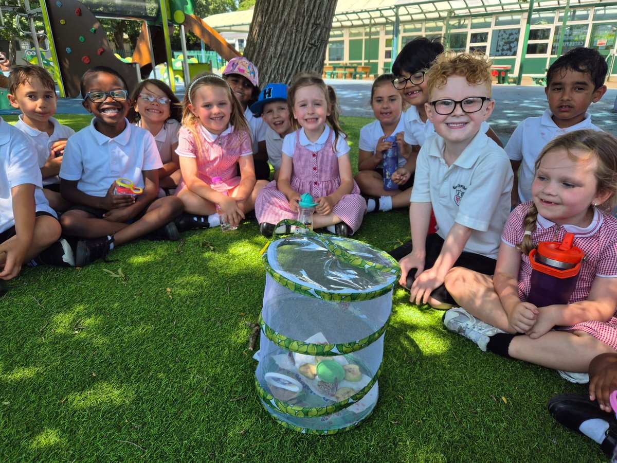 Leechapelsch's tweet image. We have extended our Reception children’s learning and knowledge on the lifecycle of butterflies this week. 
The children have watched the caterpillars turn into cocoons and finally into butterflies 🦋 
#Science #Nature #ExtendedLearning