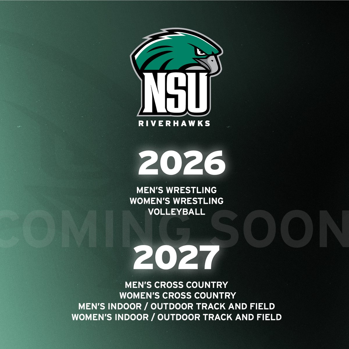 A 𝗛𝗶𝘀𝘁𝗼𝗿𝗶𝗰 𝗔𝘁𝗵𝗹𝗲𝘁𝗶𝗰𝘀 𝗘𝘅𝗽𝗮𝗻𝘀𝗶𝗼𝗻 is set to come to NSU in the next two years.  

Story - bit.ly/45PdIhU

#RiseHigh // #TeamNSU