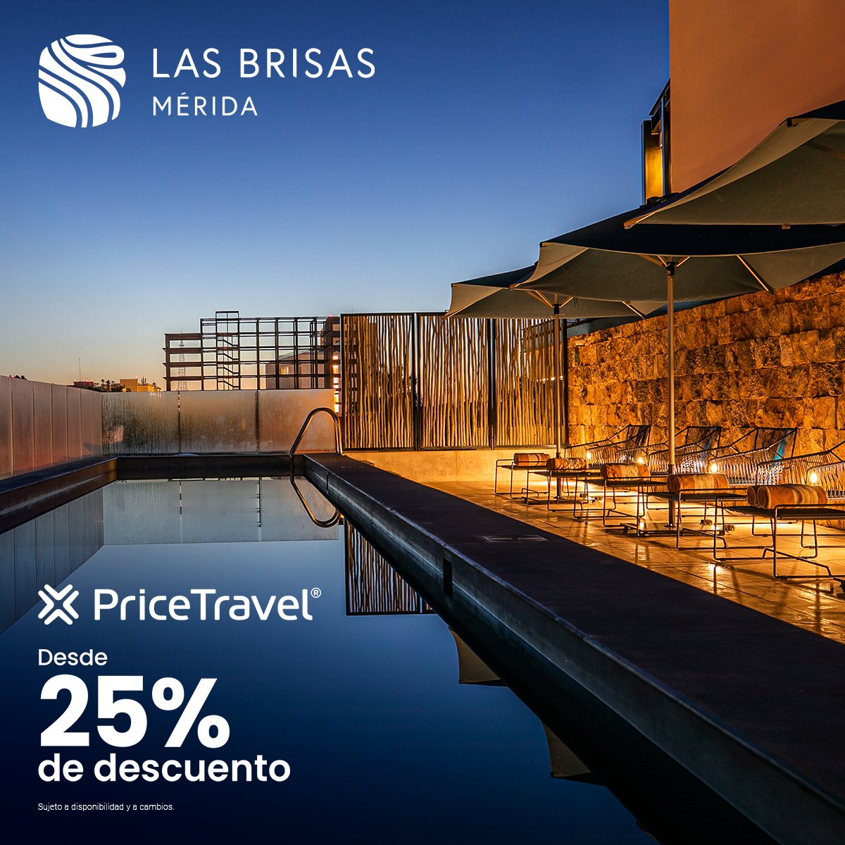 🌺🏫🏡 ¿Pensando en viajar a #Mérida? 

✨ En #LasBrisas te esperan 50 formidables habitaciones, alberca al aire libre, restaurante con terraza y una ubicación privilegiada que te permitirá disfrutar los principales atractivos de la ciudad.

🔗 pricetravel.com/es/ofertas-de-…