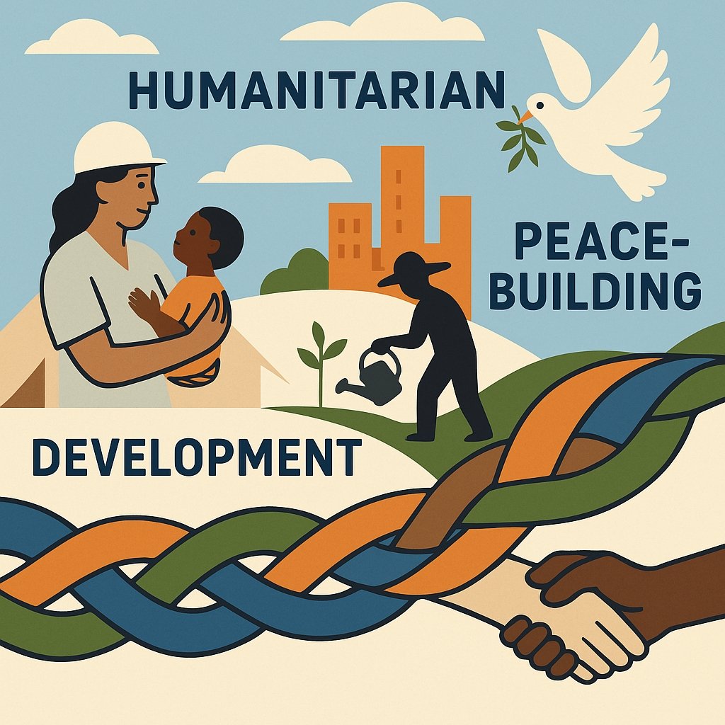 📘 Just out: The #Handbook on #HDP #Nexus #Evaluation—your go-to guide for evaluating across Humanitarian, Development &amp; Peace efforts. Smart, adaptable, and built for today’s challenges.  

🔗drive.google.com/file/d/1Dc-V-V…