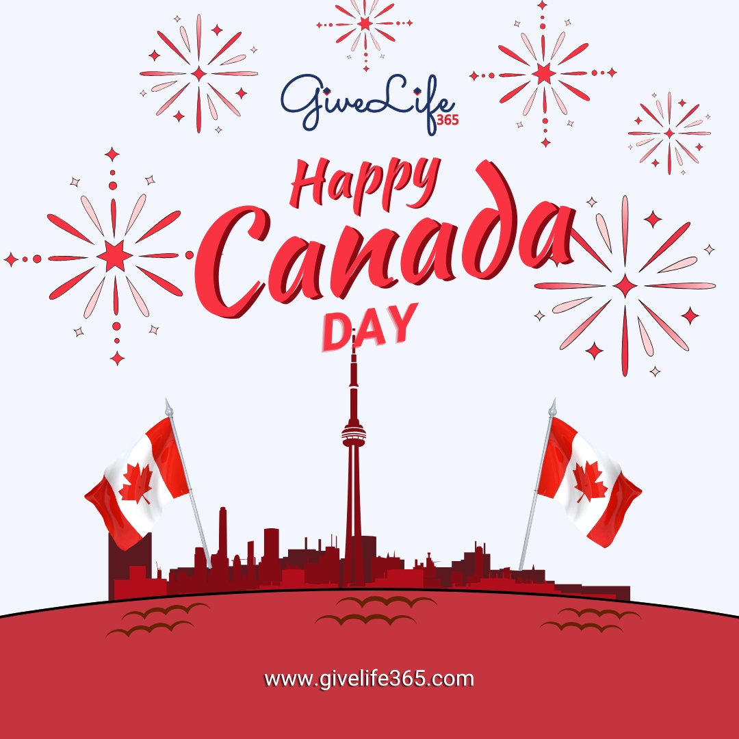 🍁 Celebrating Canada Day and the spirit that brings us together - from small acts of kindness to community support that makes a real difference.
Happy Canada Day! 🇨🇦

#CanadaDay #Community #Giving #NonProfit #MakeADifference #GiveLife365