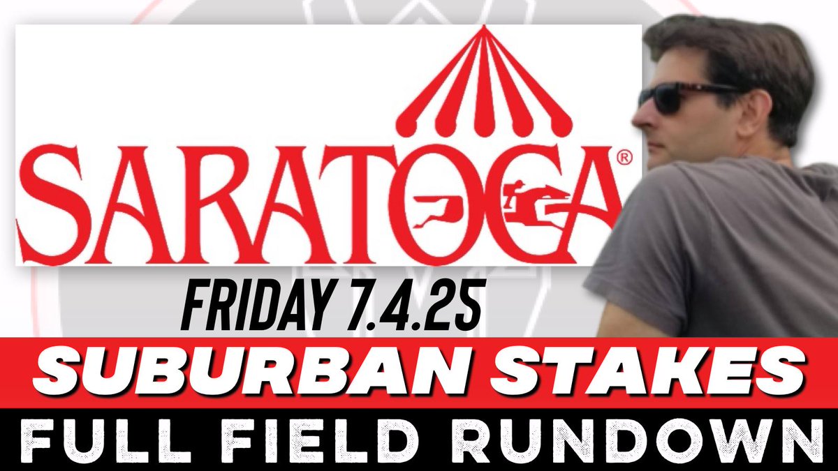 Full Field Rundown of 2025 Suburban Stakes at Saratoga ! Who is your winner?
youtu.be/lsT7Fc24w5o