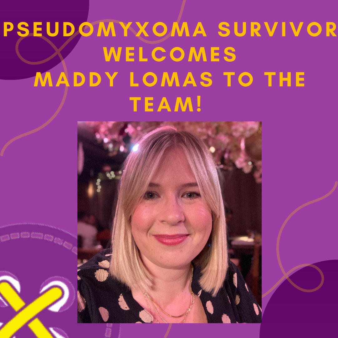 PS are delighted to welcome Maddy Lomas to the Board of Trustees. A PMP patient herself, she is passionate about helping younger patients navigate a cancer diagnosis.  ABB is smiling, and we look forward to working with you Maddy.
Susan, Anne, Clare &amp; Tim - PS Board of Trustees.
