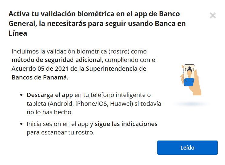 Pabl1nk's tweet photo. @bancogeneral Como van a desactivar las transferencias en la app así nada más cuando es un servicio que se paga anual. Culminado el año, cuando toca la renovación pidan la foto, pero no hagan eso, NO está bien!! #Panama @Superbancos_Pa https://t.co/kyGDsZFj0A