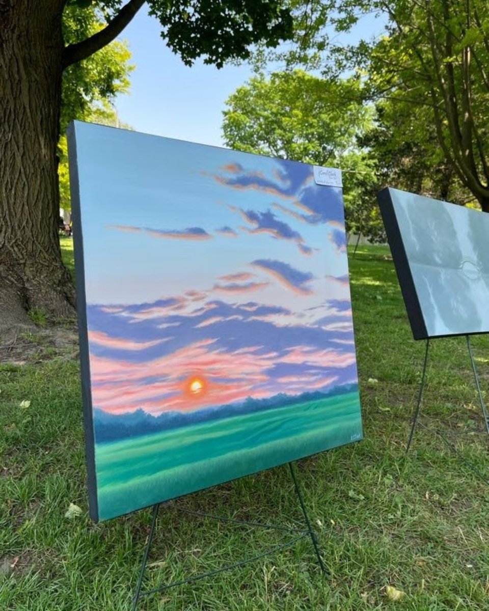 StratfordON's tweet photo. Looking for something to do this weekend? 🎨 Don’t miss Art in the Park! #SupportLocal ⁠
⁠
🗓️Now - September 28⁠
Wednesdays, Saturdays, and Sundays | 10am – 5⁠pm⁠
Thursdays in July &amp; August (weather permitting)⁠
⁠
📍Lakeside Drive.
⁠
Follow @ArtinthePark4  for updates. https://t.co/ddVFFs5iv7