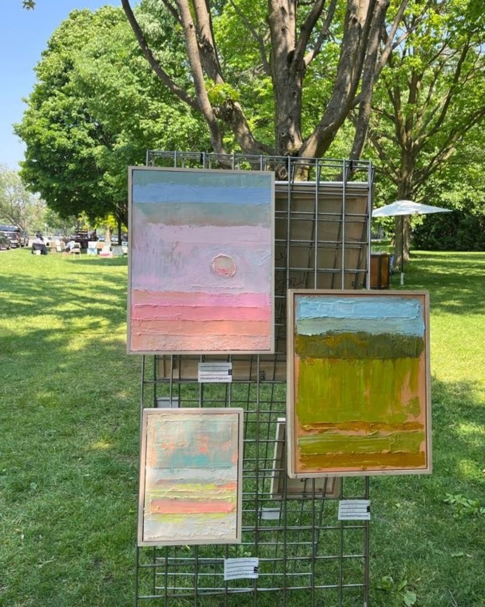 Looking for something to do this weekend? 🎨 Don’t miss Art in the Park! #SupportLocal ⁠
⁠
🗓️Now - September 28⁠
Wednesdays, Saturdays, and Sundays | 10am – 5⁠pm⁠
Thursdays in July &amp; August (weather permitting)⁠
⁠
📍Lakeside Drive.
⁠
Follow <a href="/ArtinthePark4/">Art in the Park</a>  for updates.