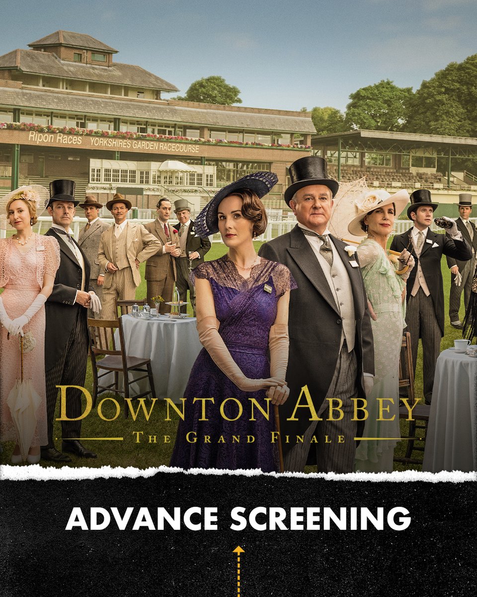 The time has come to say goodbye to the Crawley family and their staff. Early access tickets to DOWNTON ABBEY: THE GRAND FINALE are on sale here: bit.ly/4lqxs0l.