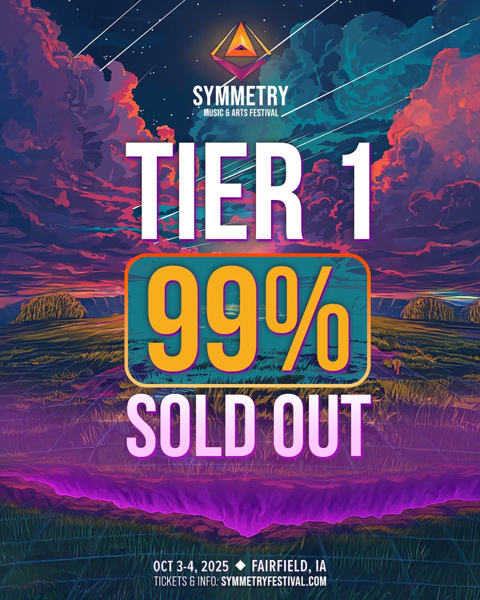 Last chance to lock in your Symmetry 2025 tickets at the lowest possible price 🫶

Prices go up tomorrow!
symmetryfestival.com