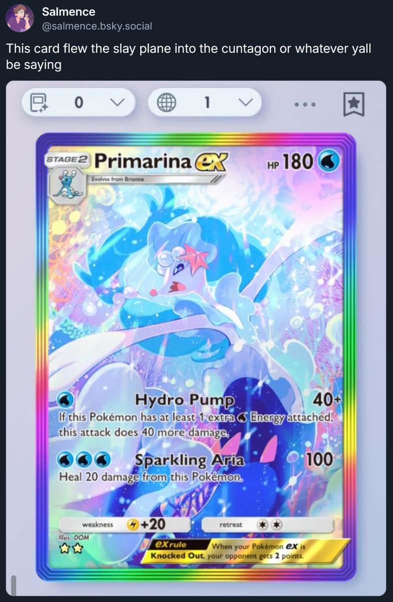 Yall should be following me on Bl*esky