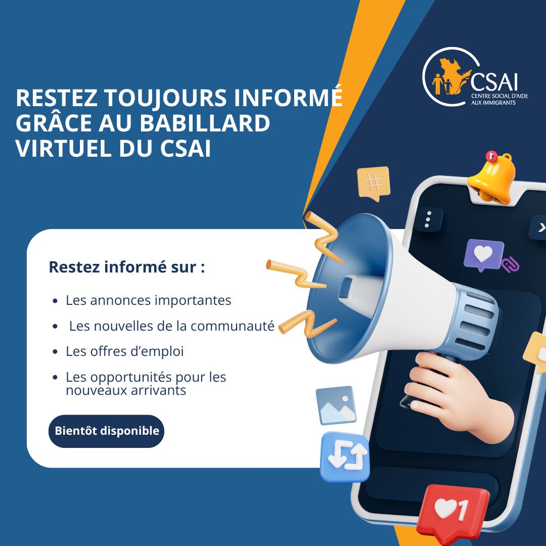 CentreCSAI's tweet photo. La version mise à jour du Babillard virtuel du CSAI est maintenant disponible !

Restez informé·e et connecté·e grâce à notre Babillard virtuel :

https://t.co/fG8MFxCTdJ https://t.co/SG9X07bgrC