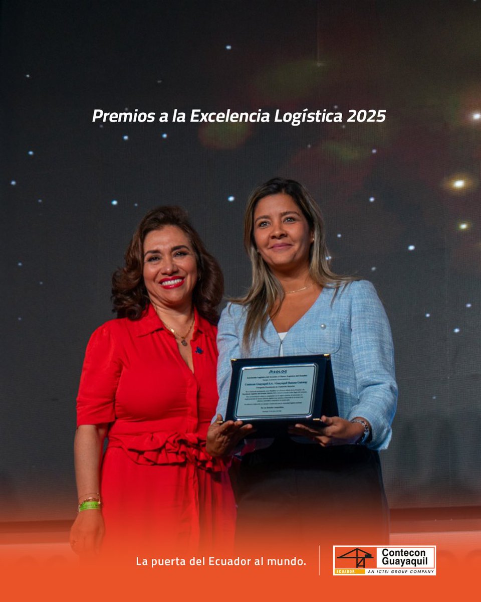 📦 Contecon fue reconocida en dos categorías de los premios a la Excelencia Logística Ecuador 2025, reafirmando su compromiso con la innovación 🚀 y la eficiencia operativa ⚙️.
🍌 La bodega fría “Guayaquil Banana Gateway” refuerza la cadena de frío desde el puerto. #Contecon