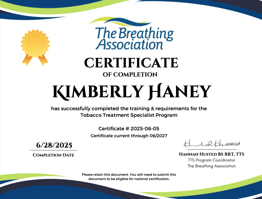 Kim Haney (@kimhaney13) on Twitter photo Summer Continuing education CTTS (certified tobacco treatment specialist)! I have plans for this at the high school and community. TY <a href="/LorainCoHealth/">LorainCoHealth</a> for providing the funding to get trained! Summer Continuing education CTTS (certified tobacco treatment specialist)! I have plans for this at the high school and community. TY <a href="/LorainCoHealth/">LorainCoHealth</a> for providing the funding to get trained!