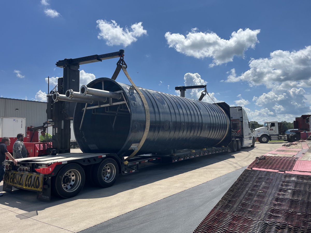 They say everything is bigger in Texas! Check out this 120” diameter lift station that our team just completed. 👏 It’s en route to Texas as we speak! 

#TOPPQuality #TOPPTeam #Teamwork #QualityProducts #QualityPeople