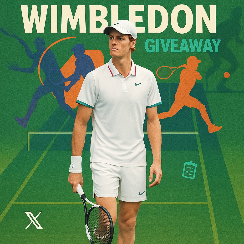 The Sinner Times (@sinnertimes) on Twitter photo ๐ WIMBLEDON GIVEAWAY ๐พ
No need for Sinner to lift the trophy โ his outfit can still be yours. ๐๐
Weโre giving away Jannikโs full Wimbledon look, no matter the result.
Because style never loses.
To enter:
โ
Like
โ
RT
โ
Follow <a href="/sinnertimes/">The Sinner Times</a>
Winner announced after the ๐ WIMBLEDON GIVEAWAY ๐พ
No need for Sinner to lift the trophy โ his outfit can still be yours. ๐๐
Weโre giving away Jannikโs full Wimbledon look, no matter the result.
Because style never loses.
To enter:
โ
Like
โ
RT
โ
Follow <a href="/sinnertimes/">The Sinner Times</a>
Winner announced after the