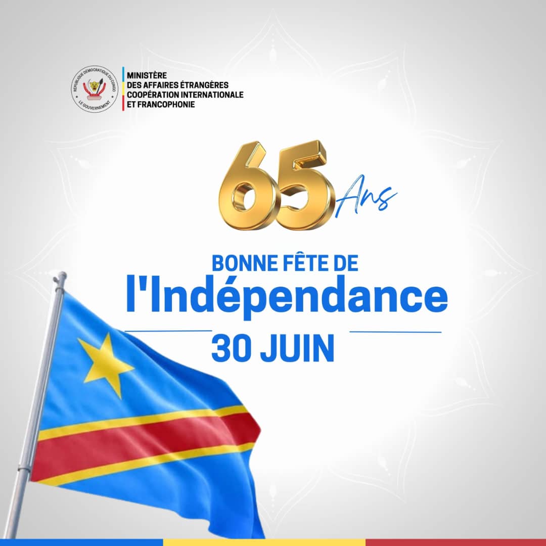 La RDC en Pologne 🇨🇩🇵🇱 (@rdcenpologne) on Twitter photo #30JuinRDC | Bonne fête de l'indépendance à nos compatriotes. Vive la République Démocratique du Congo.
<a href="/Presidence_RDC/">Présidence RDC 🇨🇩</a>
<a href="/RDC_Minafet/">RDC • Affaires Etrangères 🇨🇩</a> <a href="/RDCongoMAE/">Thérèse Kayikwamba Wagner</a> #30JuinRDC | Bonne fête de l'indépendance à nos compatriotes. Vive la République Démocratique du Congo.
<a href="/Presidence_RDC/">Présidence RDC 🇨🇩</a>
<a href="/RDC_Minafet/">RDC • Affaires Etrangères 🇨🇩</a> <a href="/RDCongoMAE/">Thérèse Kayikwamba Wagner</a>