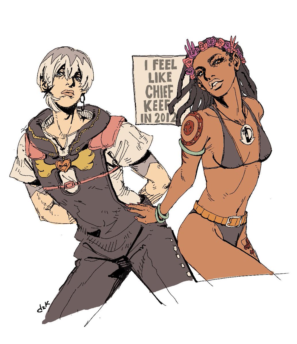 Dizzy_DZK's tweet image. Jodio and Dragona