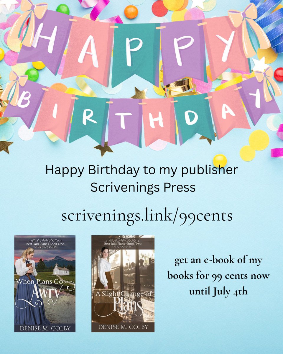 Both my ebook copy of my books are on sale for .99 cents (until July 4th). So run now to scrivenings.link/99cents to get your copy or purchase for a friend.