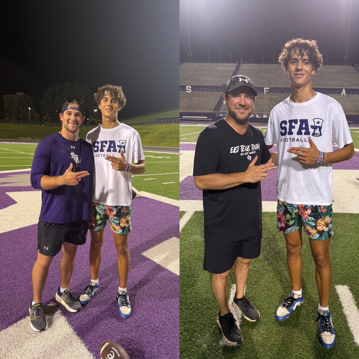 BraydenHDawson1's tweet image. Elite camp at @SFA_Football last night. As always loved getting to be coached by some of the best. I’ve enjoyed building relationships the past couple of years with them. Looking forward to getting out to a game this season @CoachCamMckeon @CoachJMay @ChrisRossSFA…