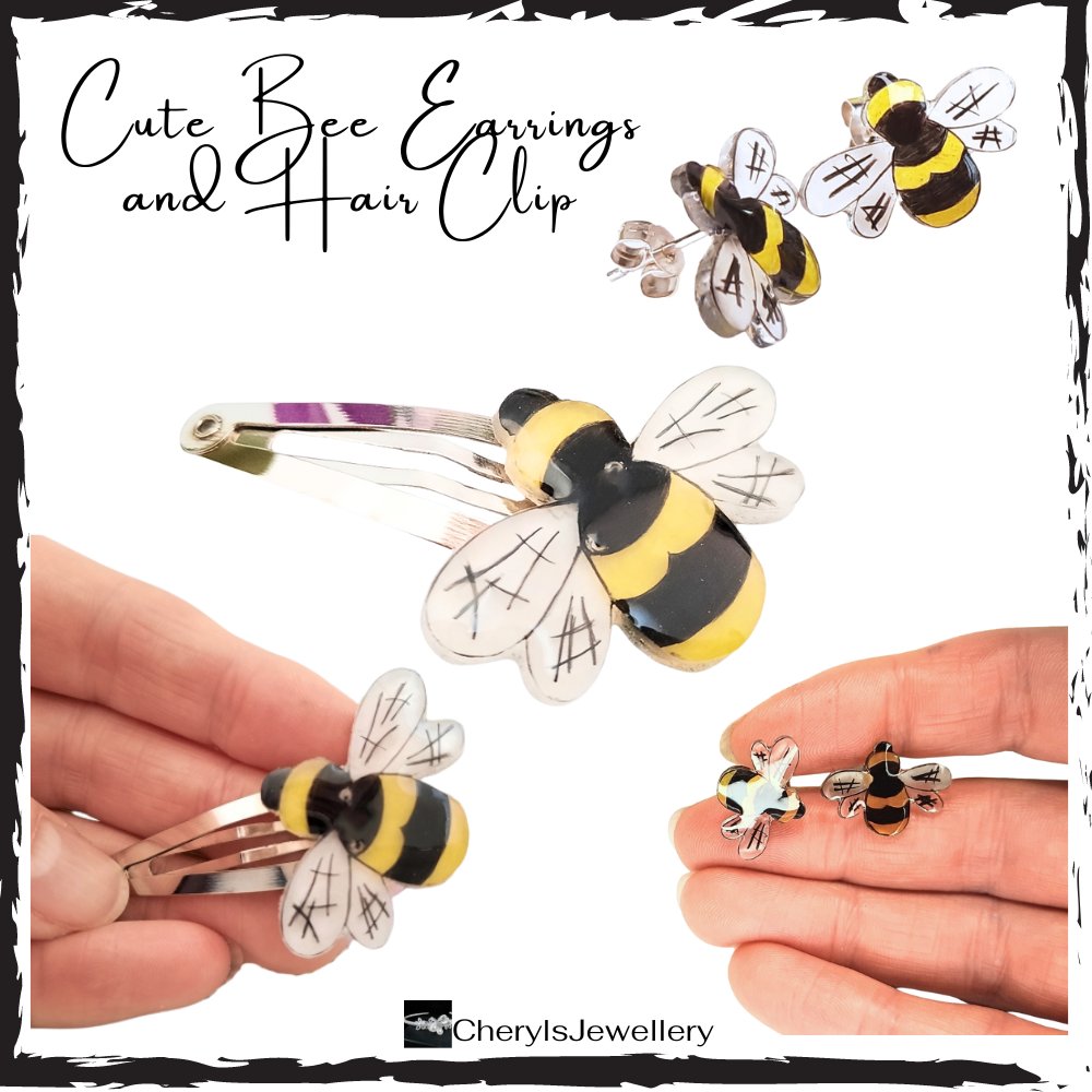 This is one bee you won't mind in your hair thebritishcrafthouse.co.uk/product/cute-b… #mhhsbd #earlybiz #shopindie #UKGiftHour