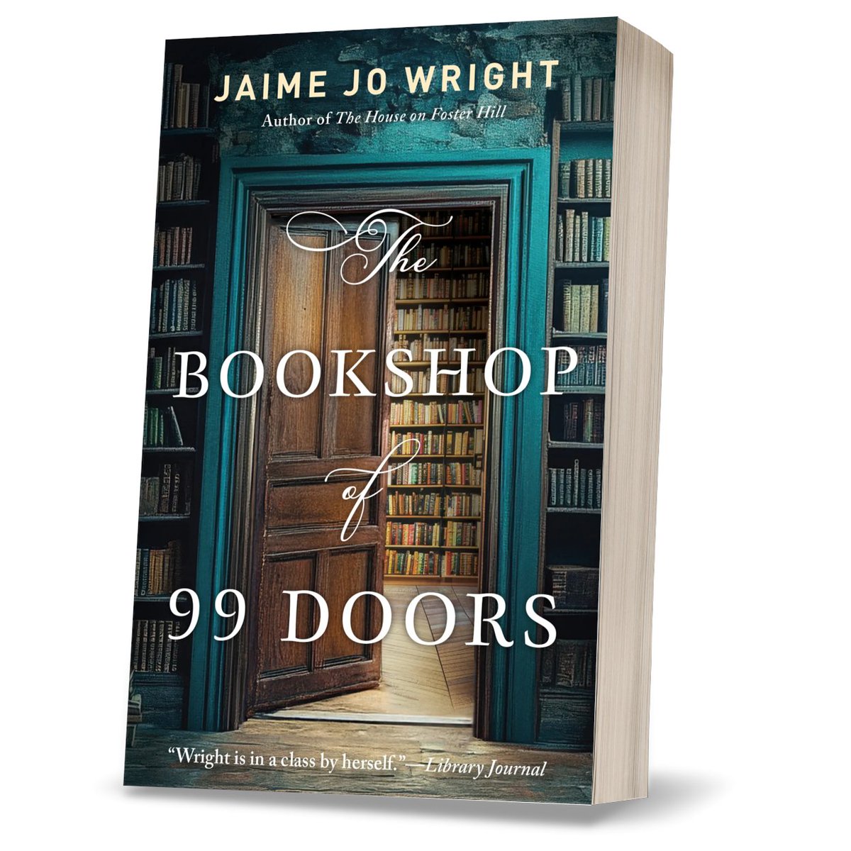 📚 COVER REVEAL TIME!
If you haven't already sleuthed it out online, my April 2026 release, "The Bookshop of 99 Doors" has a cover. Maybe the best cover to date? You decide. Let me know below!