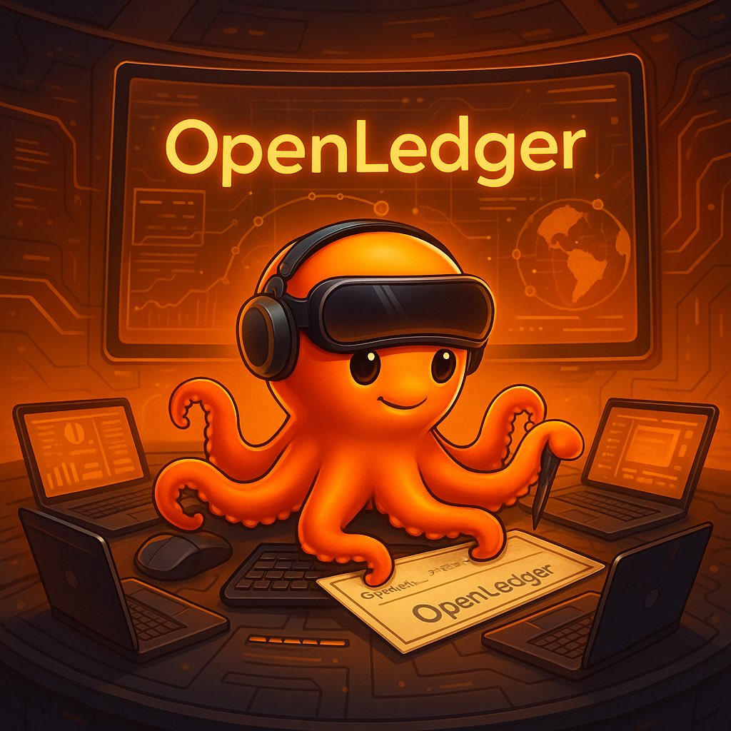 RKKhan9046's tweet photo. Everyone's busy hyping up AI ๐ค
But whoโs powering the hype?
@OpenledgerHQ tracks. credits. pays.
To the builders behind the bots.
No noise. Just recognition.
Decentralized AI starts here ๐
#BuildOnOpenLedger #Web3 #AI https://t.co/TUQta9Gs9g