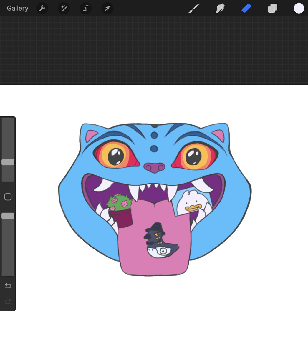 i watched k-pop demon hunters and loved it<3 so i drew up a little shaker keychain design idea!!! wondering if it's cute or not :P #KPOPDEMONHUNTERS