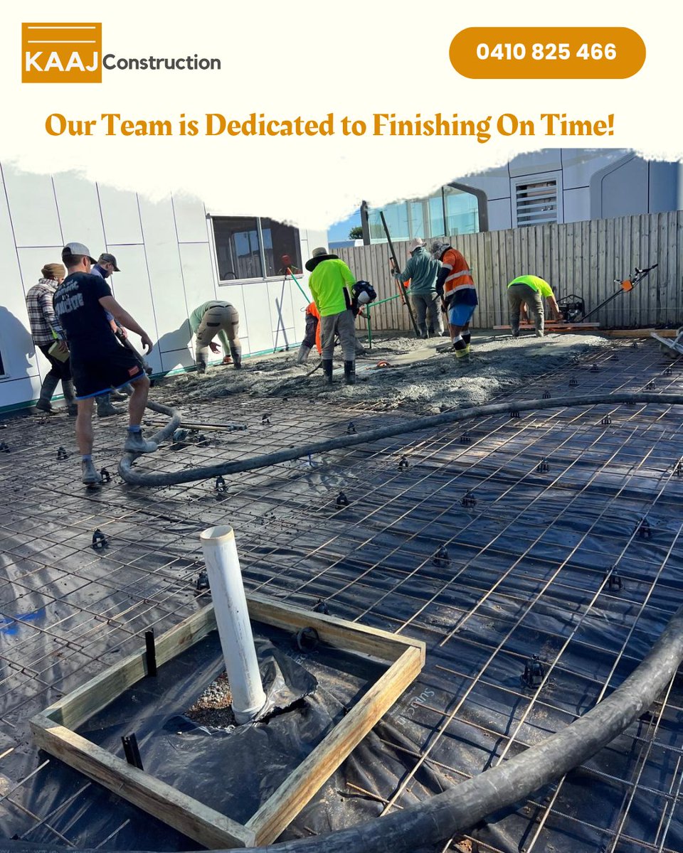 Kaajofficial's tweet photo. We believe in quality and timely work. From concreting to fencing, our team makes sure every job is done right and on schedule.

📞 Call: 0410 825 466
🌐 Visit: https://t.co/HPuesntPwW

#ConcretingBrisbane #FencingBrisbane #LandscapingBrisbane #RetainingWallsBrisbane https://t.co/U3e9Zqiqe9