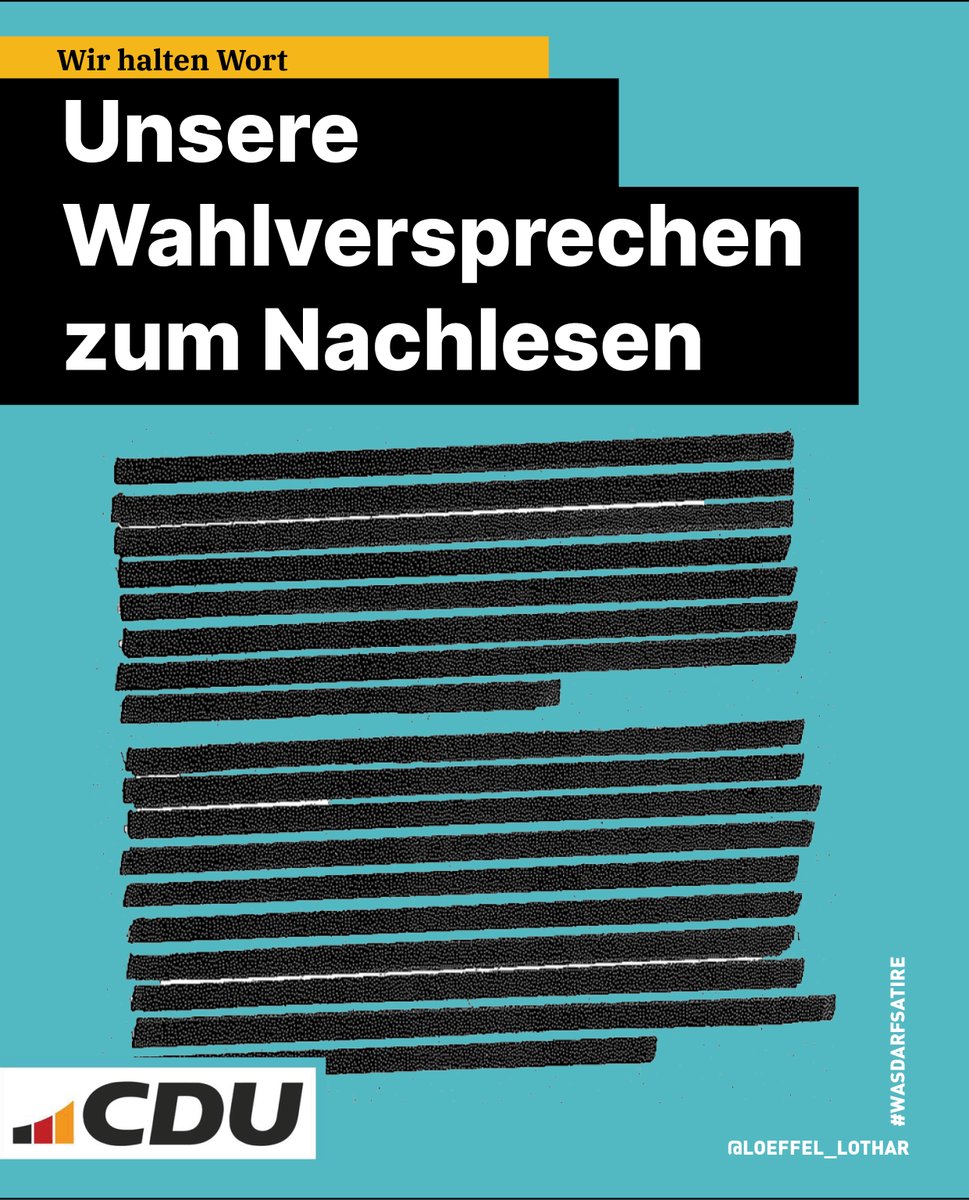#NieMehrCDUCSU