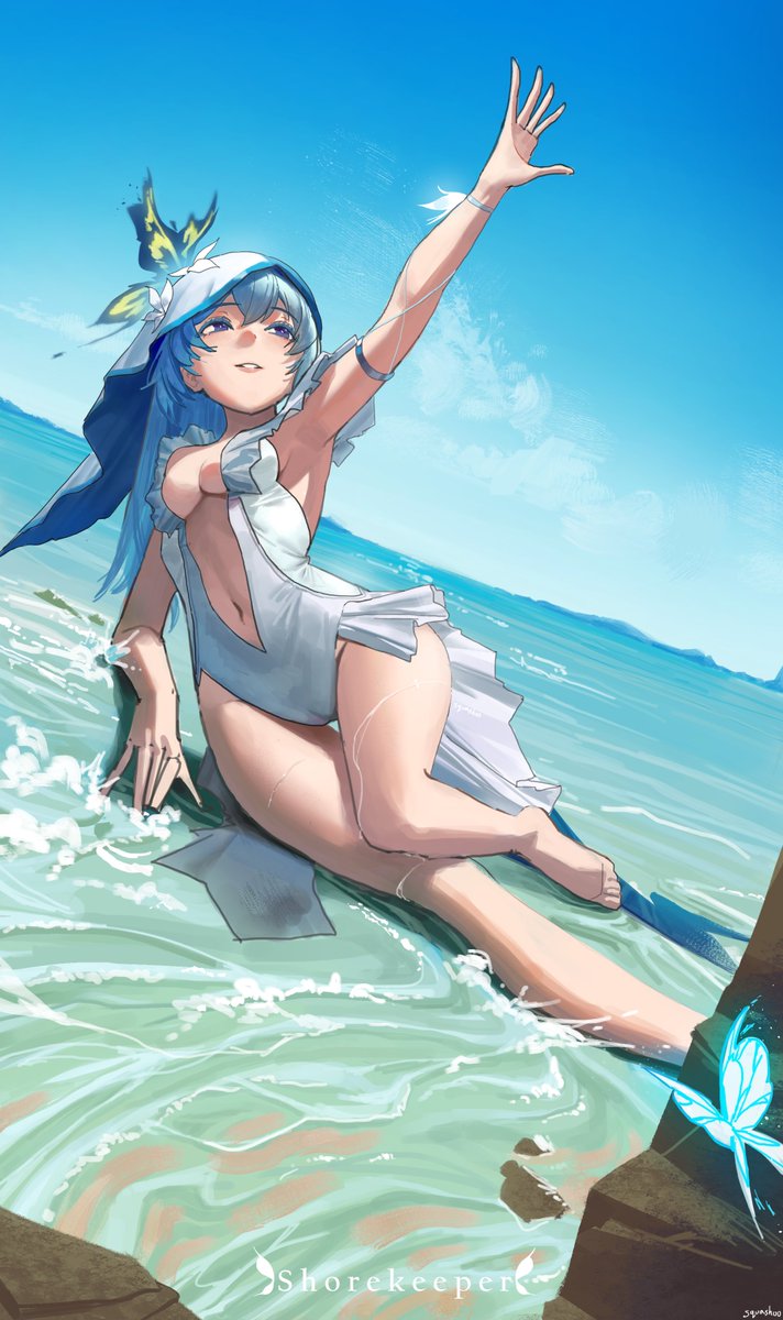 🦋Beachkeeper rkgk 
#WutheringWaves #Shorekeeper
