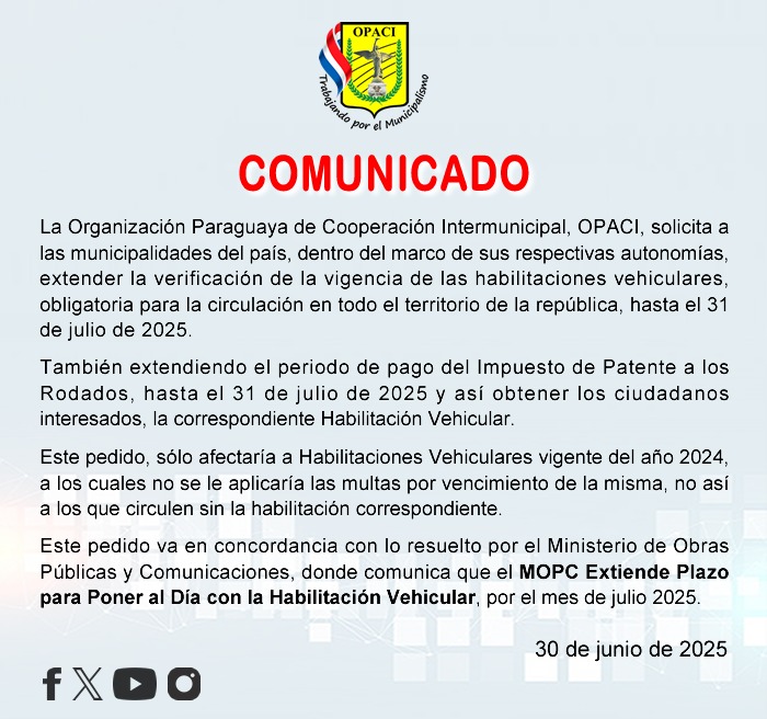 #ProrrogaPatenteRodado