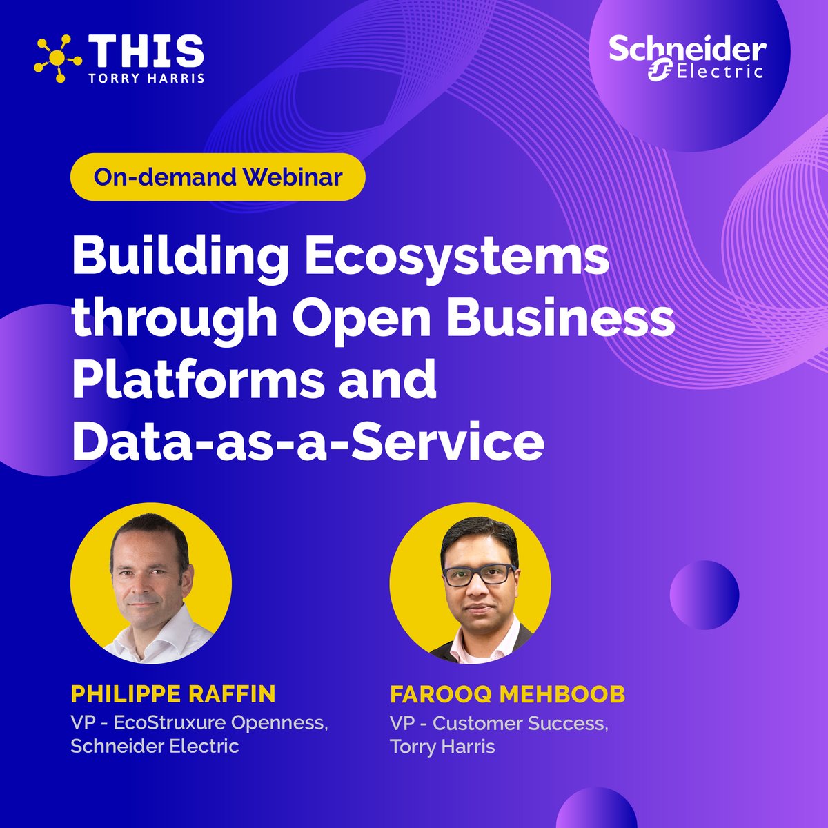 How can telcos monetize data &amp; scale partnerships?

Watch our expert webinar to explore:
🔹 Telco in the platform economy
🔹 Data-as-a-Service value
🔹 Open API-led partner onboarding
Watch now: torryharris.com/events/webinar…

#OpenAPIs #DaaS #OpenBusinessPlatform