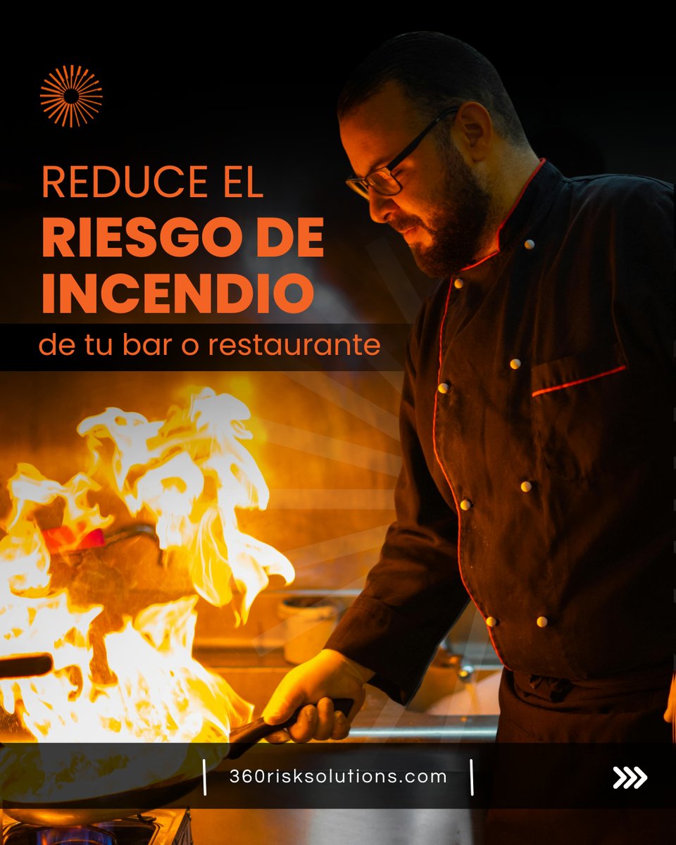 360risksolution's tweet photo. 🔥💼 Una chispa puede apagar tu negocio.
🚀 Solicita hoy mismo tu evaluación personalizada de riesgos y fortalece tu negocio desde la raíz.
📞 787-273-3603 📧 info@360riskpr.com
#Prevención360 #SegurosGastronómicos #ProtecciónRestaurante #360RiskPR https://t.co/CvO7QmhJys