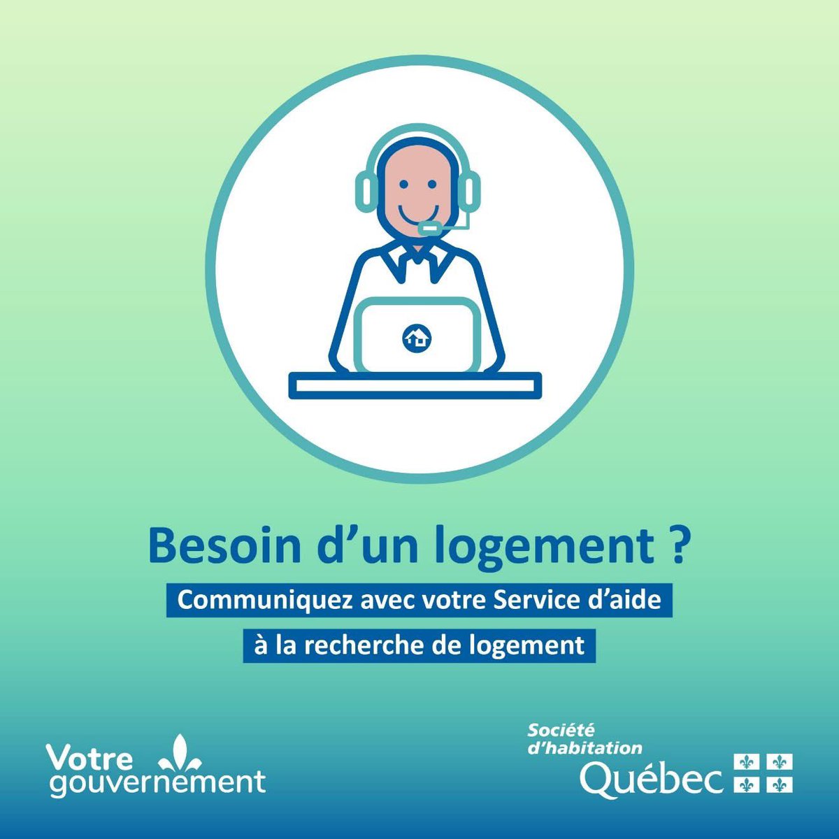 FEDuranceauCAQ's tweet image. 🔍🏠 Tout un réseau d’entraide est à pied d’œuvre pour soutenir les Québécois à la recherche d’un logement. Pour obtenir de l’aide, communiquez dès maintenant avec le SARL de votre région ou avec la SHQ. Rendez-vous au 👉🏻 habitation.gouv.qc.ca/en-vedette/bes…
@HabitationSHQ