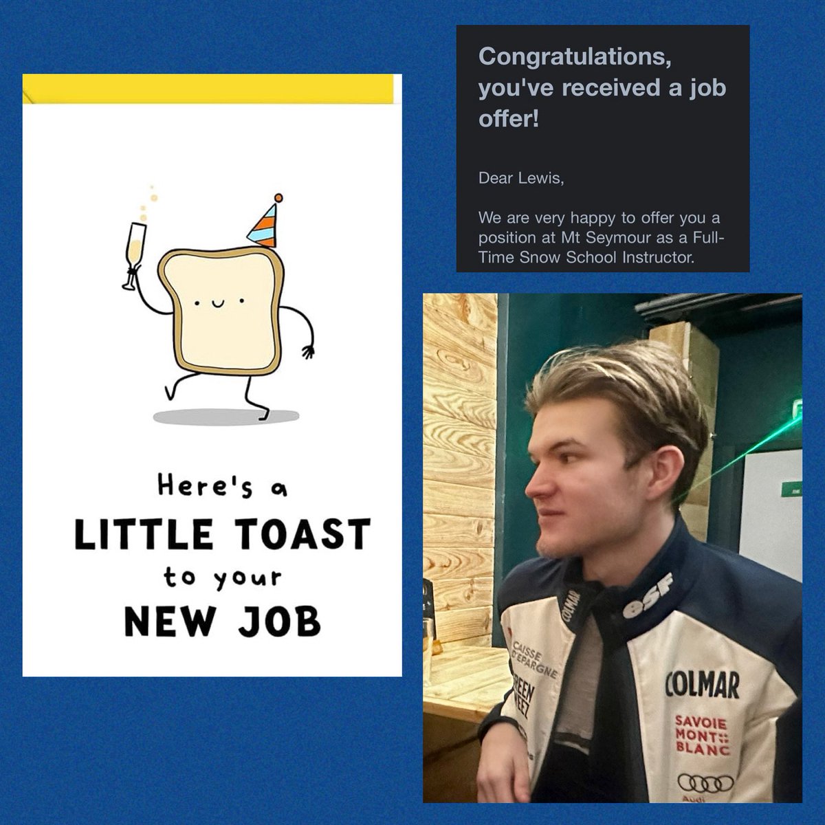 #ProudMumMoment 🖤 My son has had a very difficult year with the unexpected sudden death of his dad………. And today - this news 🎉🎉🎉🎉🎉