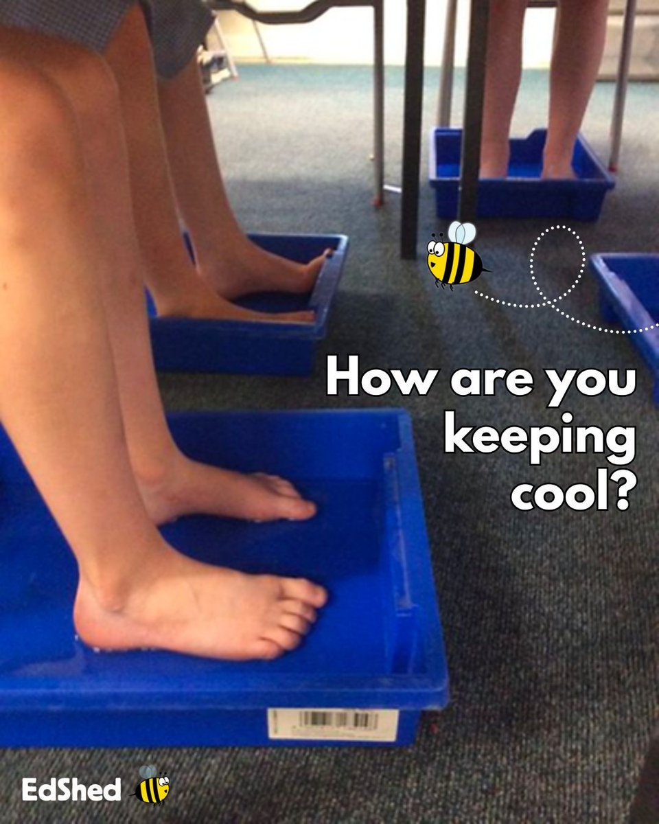 😅😆

Have you tried this one yet? Drop your best stay-cool hacks in the comments!

#edshed #PrimaryEducation #ukheatwave #itshotoutside