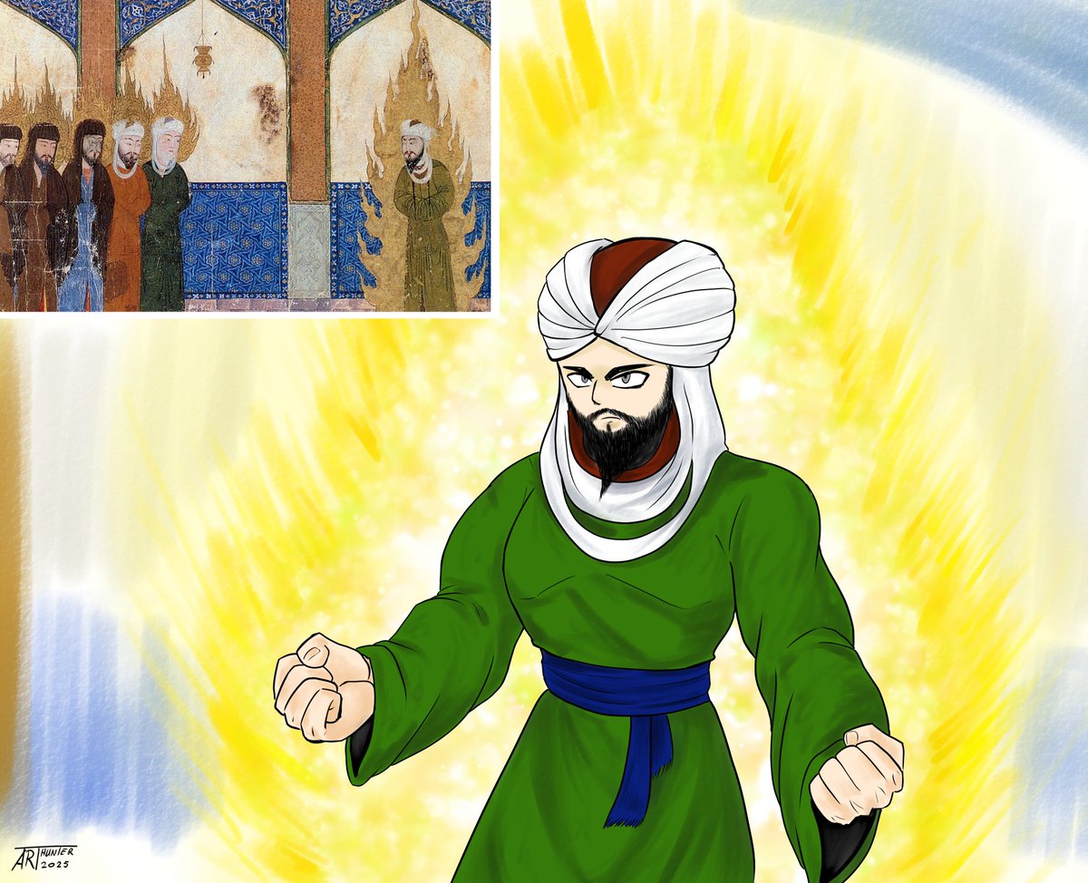 ARThunter_art's tweet image. Another interesting art...
When You, and your bros finally reach SSJ 1 stage, but Caliph is already SSJ 2