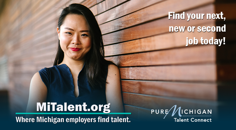 MichiganTalent's tweet photo. Thousands of Michigan employers are looking to hire – find them at https://t.co/yqdVQ80JEG! Search for remote, in-person &amp; hybrid positions by your desired wage range. Plus, veterans get early access to all jobs posted! 

#MiTalent #JobSearch https://t.co/Dxu9nDGJTz