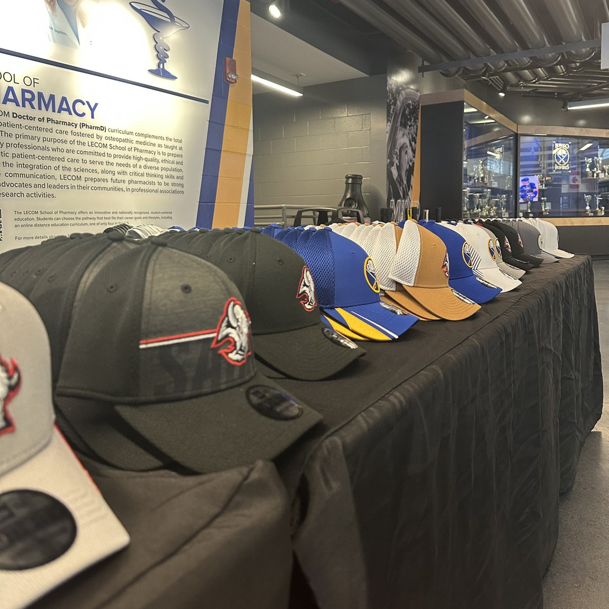 Coming to Sabres Development Camp this week?

Be sure to stop by our merchandise stand on level 7 to get clearance hats, jerseys and much more! 🔥