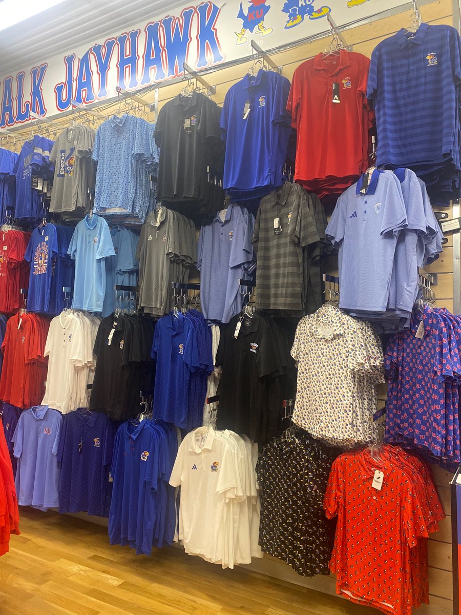 NEW ARRIVALS 👀 🍍

Let us help you stay stylish at the golf course this summer with our new polos. We’ve got one for everybody😉

Available in store at 826 Mass or online at jocksnitch.com

#downtownlawrence #kansas #jayhawks #rockchalk #supportlocal #ku