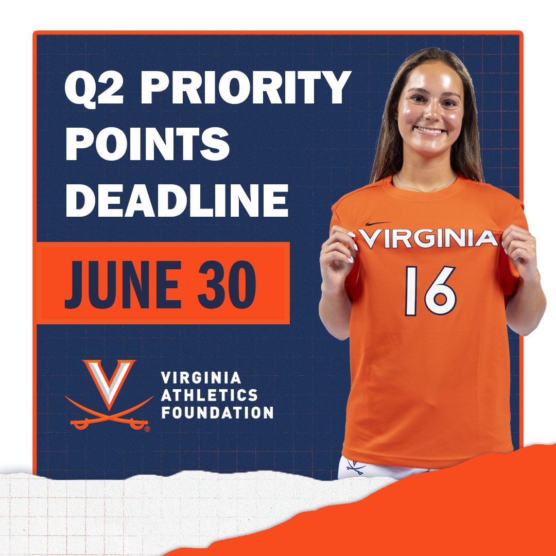 Virginia Athletics Foundation (@uva_vaf) on Twitter photo Don't miss your chance at bonus Priority Points! Make your 2025 Annual Fund gift today: bit.ly/AF25linktree Don't miss your chance at bonus Priority Points! Make your 2025 Annual Fund gift today: bit.ly/AF25linktree