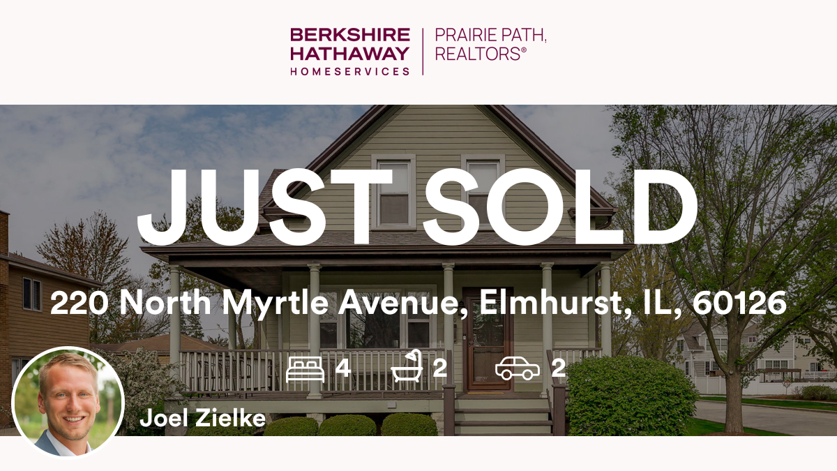 🛌 4 🛀 2 🚘 2
📍 220 North Myrtle Avenue, Elmhurst, IL, 60126

My latest sale on RateMyAgent.
IL 475.171104
rma.reviews/8q3i9issusg8

...
#ratemyagent #realestate #Berkshire_Hathaway_HomeServices_Prairie_Path_REALT