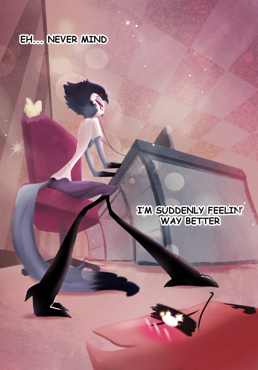 lis_lass's tweet photo. From now on, Blitz is definitely gonna press Stolas' butt'n more often
#Buttn #Stolitz #HelluvaBoss #Stolas #Blitz https://t.co/O4rykouiML