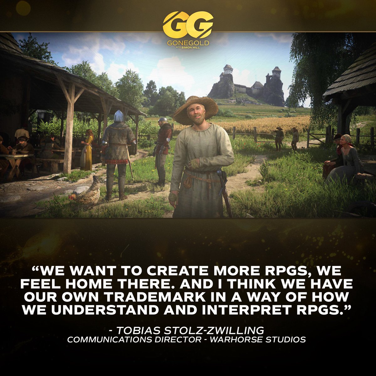 Simon Hill (@gonegoldshow) on Twitter photo What comes next for <a href="/WarhorseStudios/">Warhorse Studios</a> after the success of <a href="/KingdomComeRPG/">Kingdom Come: Deliverance II</a>?
Communications Director <a href="/SirTobi28/">Sir Tobi ⚔🛡</a> didn’t reveal much but he does feel like the studio has found its place.
#KCD2
Full episode:
Apple: podcasts.apple.com/gb/podcast/gon…
Spotify: open.spotify.com/episode/3kGx6t… What comes next for <a href="/WarhorseStudios/">Warhorse Studios</a> after the success of <a href="/KingdomComeRPG/">Kingdom Come: Deliverance II</a>?
Communications Director <a href="/SirTobi28/">Sir Tobi ⚔🛡</a> didn’t reveal much but he does feel like the studio has found its place.
#KCD2
Full episode:
Apple: podcasts.apple.com/gb/podcast/gon…
Spotify: open.spotify.com/episode/3kGx6t…