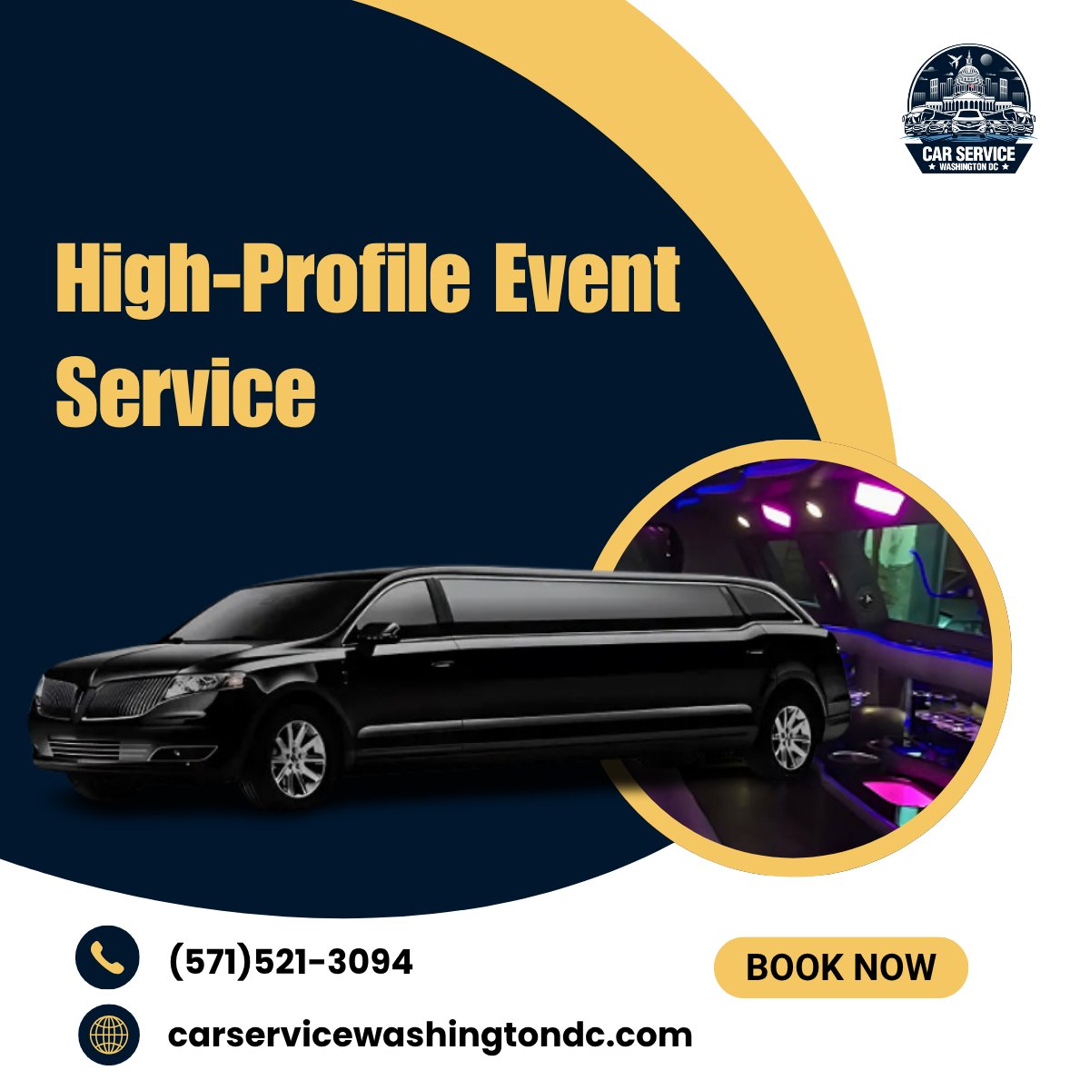 CarServiceWDC's tweet image. High-Profile Event Service With Car Service Washington DC.
Book now:(571)521-3094
Visit Our Website: carservicewashingtondc.com
#HighProfileEvents #luxurycarservice #WashingtonDCLimo #VIPTransportation #carservicewashington #elitetravel #eventchauffeur #dcluxuryride