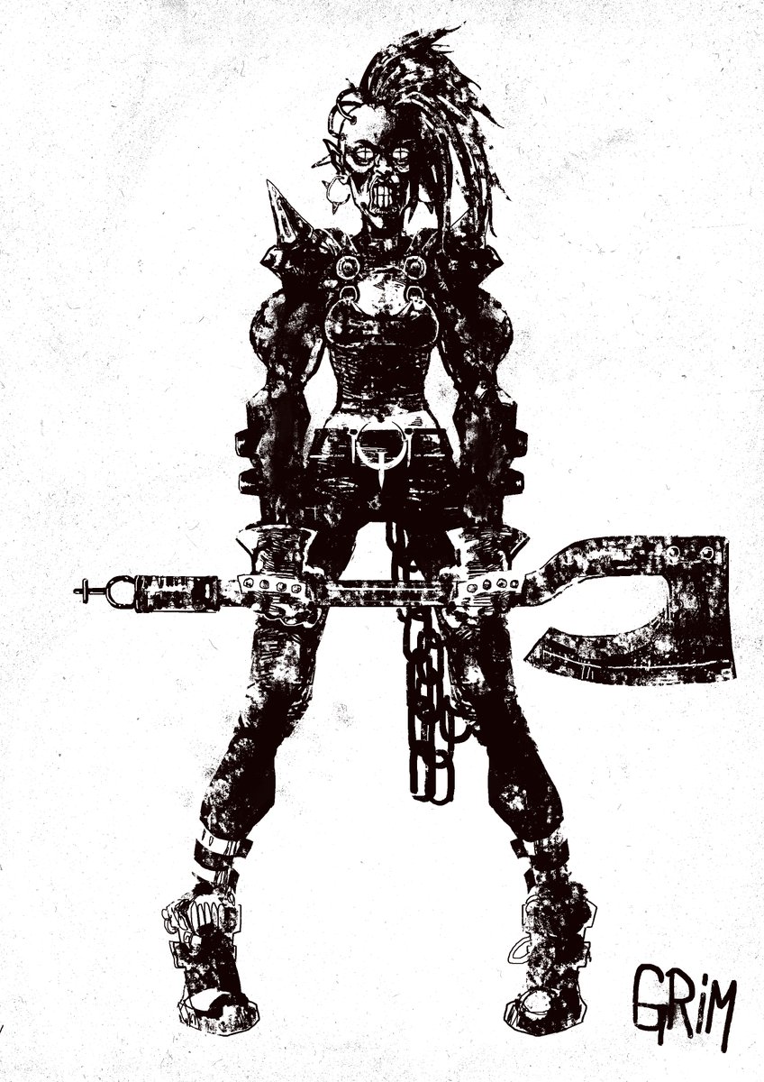 grimalisk_'s tweet image. Axial Reaper